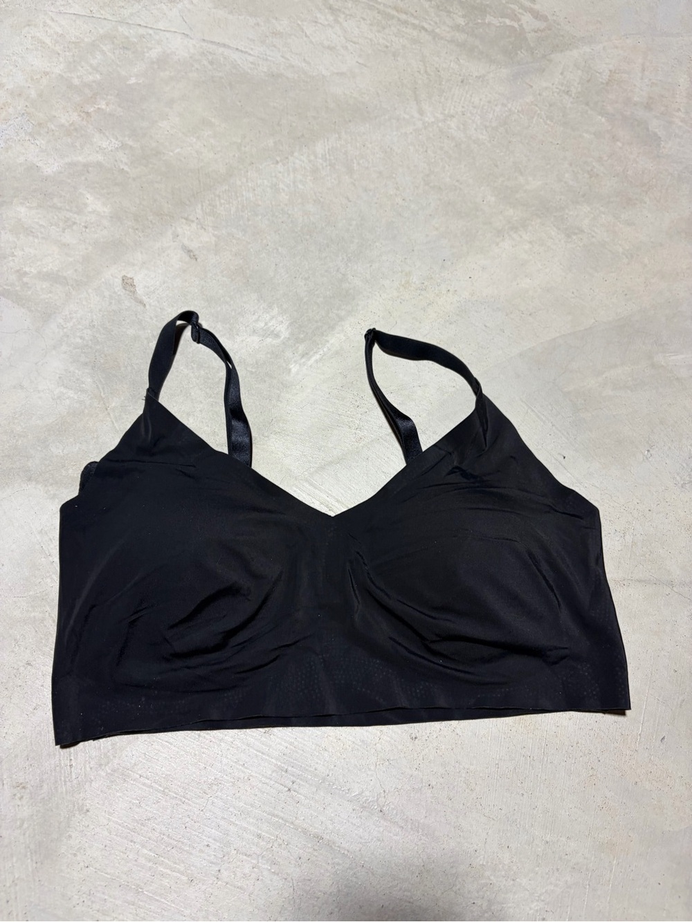 True and co Black Seamless Comfort bra large